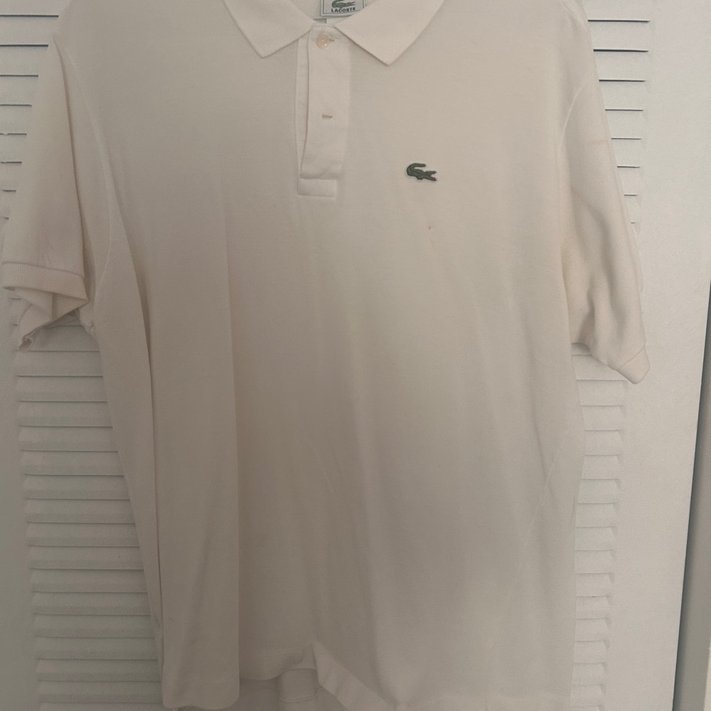 Lacoste Men's Polo Shirt in White